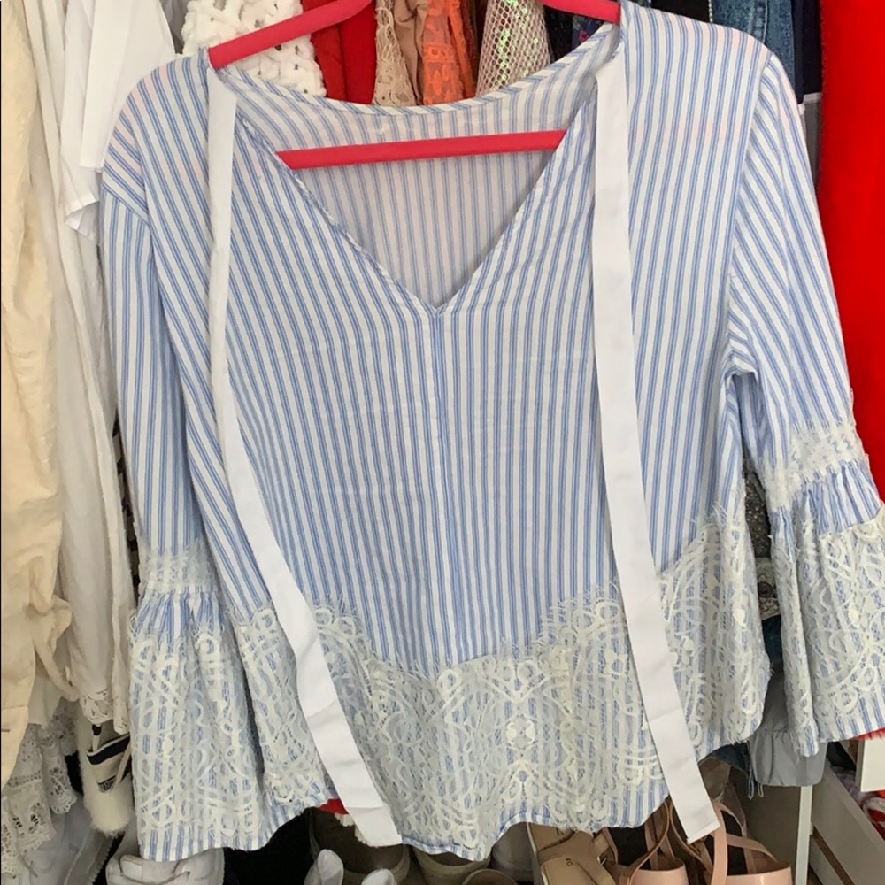 Striped blouse - Picture 2 of 2